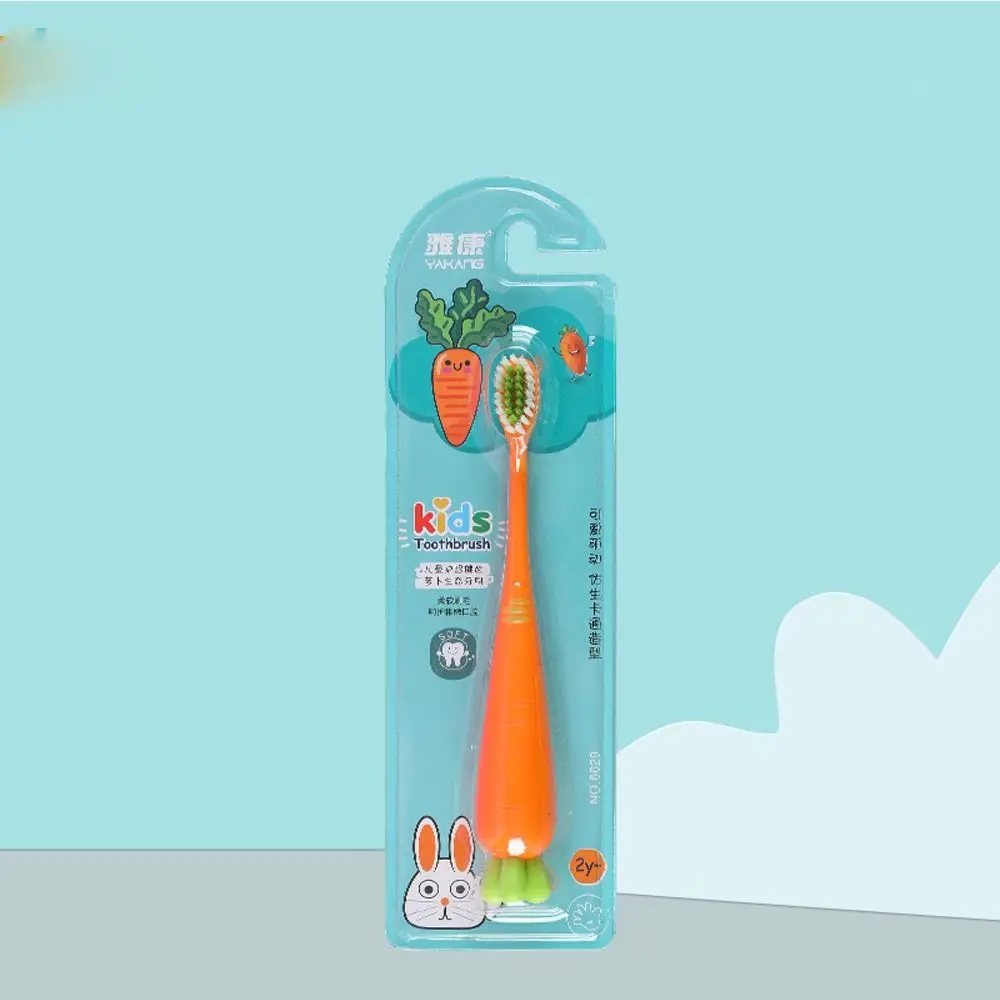 

Антискользящая зубная щетка с ручкой для детей