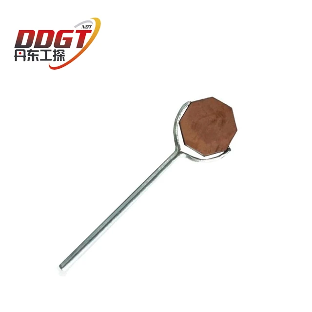 

Magnetic flaw detector magnetic field indicator and pie gauge