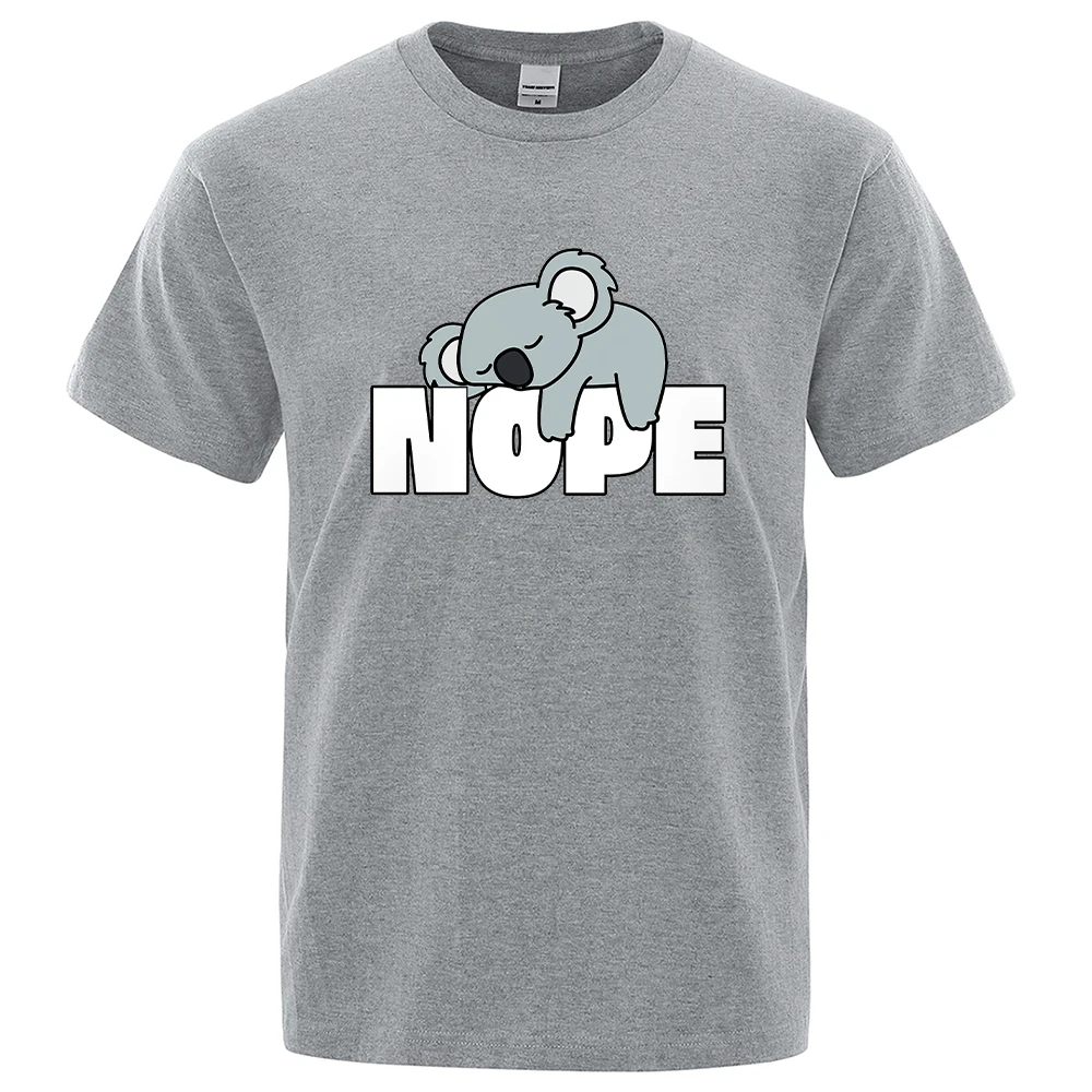 Футболка мужская хлопковая с принтом милая Повседневная рубашка коротким