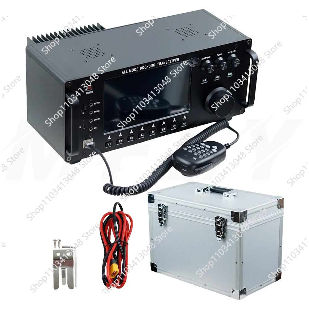 Радиоприемопередатчик RS-998 100W HF+UV с 7-дюймовым сенсорным экраном, всережимный DDCDUC трансивер, коротковолновая мобильная радиостанция, SDR трансивер (art.: 3920d97febe8d) - 3920d97febe8d