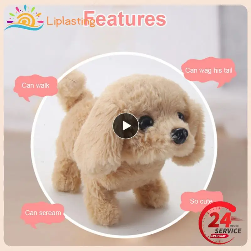 

Электрическая плюшевая имитация игрушка Тедди корги собака Кролик хвост ваггирующая попа встряхивающая игрушка робот для детей интересный