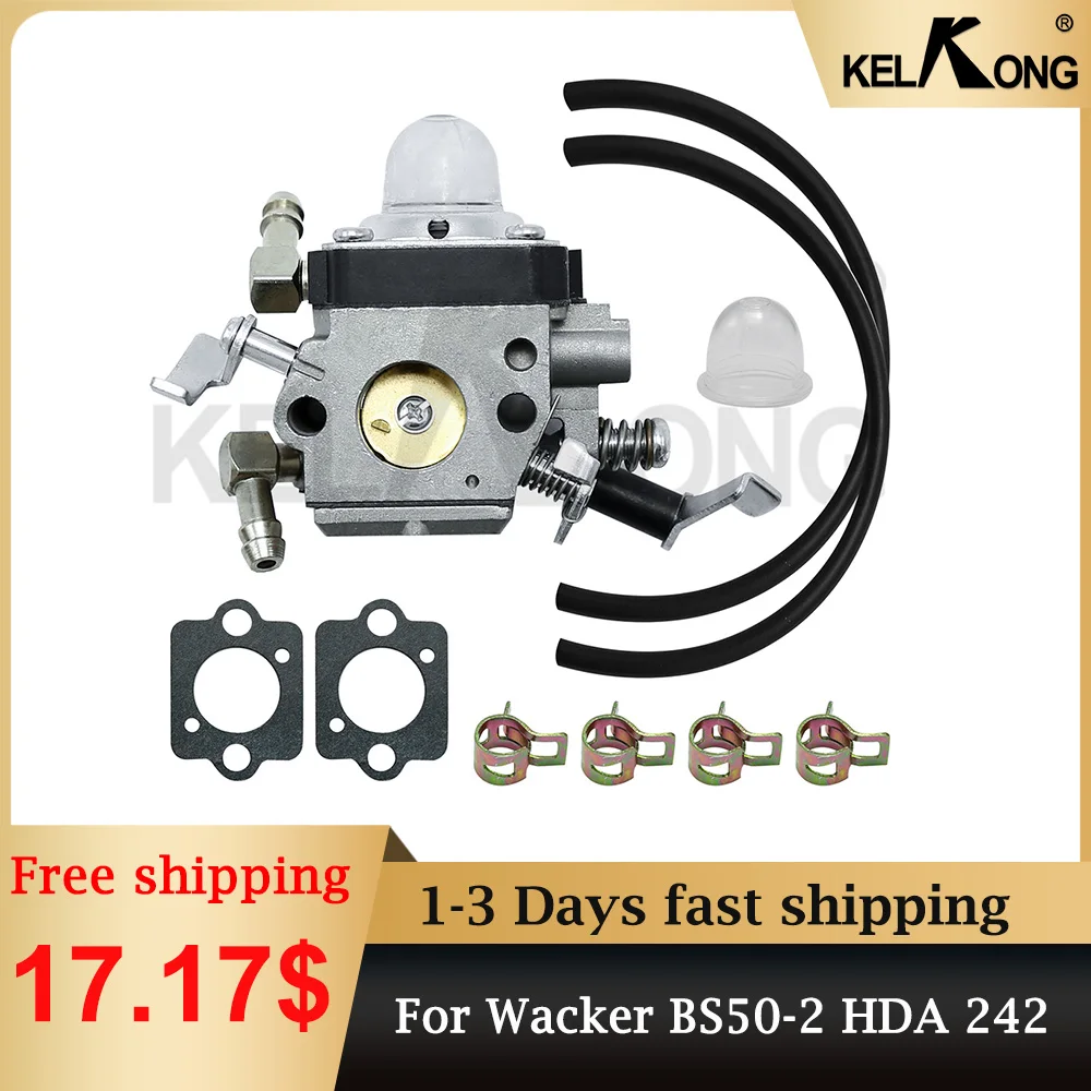 

KELKONG Carburetor For Wacker BS50-2 BS50-2i BS60-2 i BS70-2i Walbro HDA 242 & 252