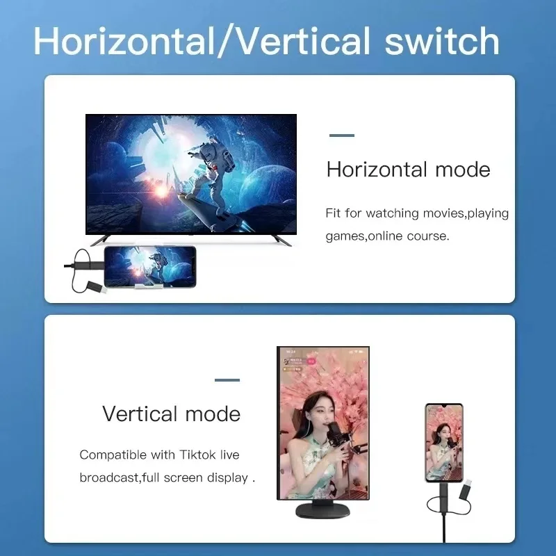 PX Новый 1080P Full HD 3-в-1 Hdmi-совместимый кабель Lightning Type-C к MHL адаптер Micro USB для телефона