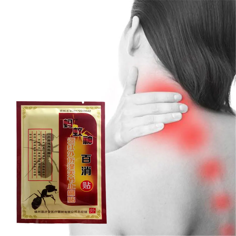 

Self heating Ant Venom Arthritis Analgesic Plaster 24Pcs/lot Pain Relief Patch Use for Neck Back Body Joint Knee Pain Relax