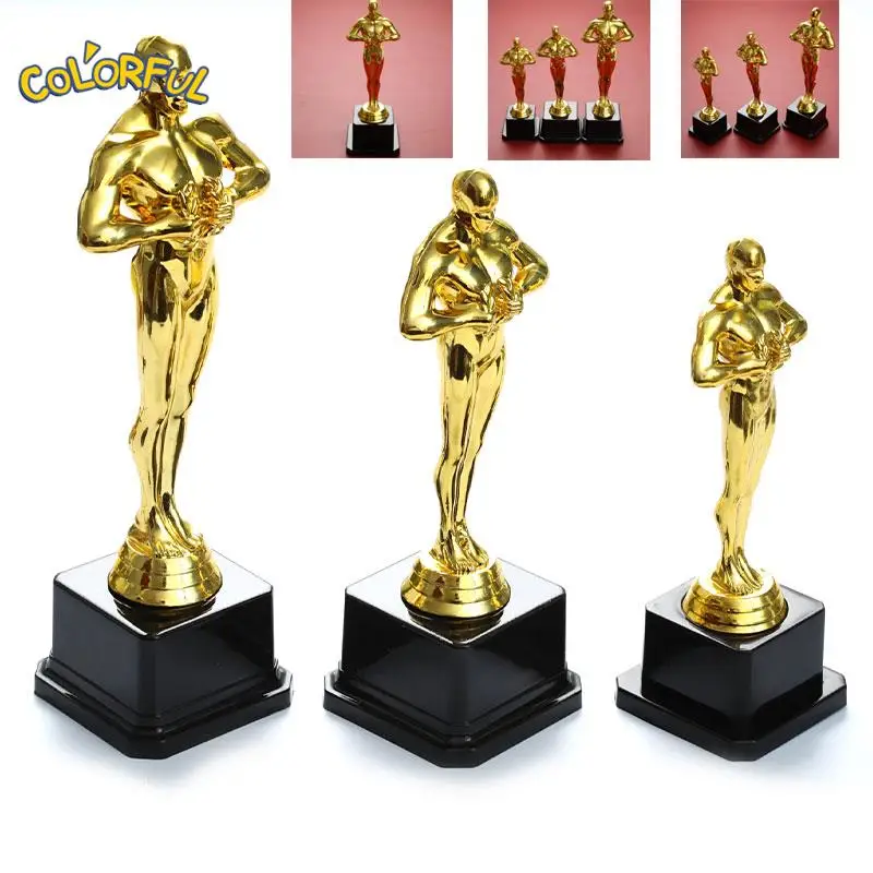 

Oscar Trophy Award Plastic Gilded Replica Team Sports Competition Craft Souvenir Party Celebration Gift oscar awards decorations