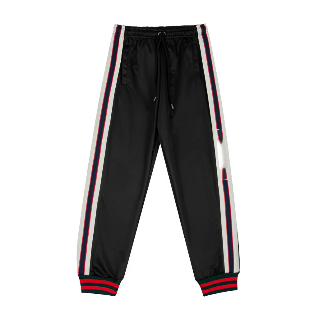 

2022 Classic Side Knitted Men's And Women's Same Style All-match Trousers Loose Casual Men's Trousers Men's And Women's Same Sty