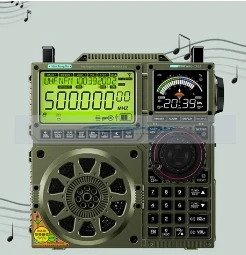 HanRongDa HRD-C919 FM MW SW VHF WB Multi-band Radio BT 5.0 Speaker Aviation Band AIR Maritime Supports TF Card AUX