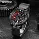 Hot Sell Men Quartz  Watch 360 Rotating Car Wheel Dial Clock Fashion Mesh belt Waterproof Rim Hub Wristwatch Relogio Masculino Other Image