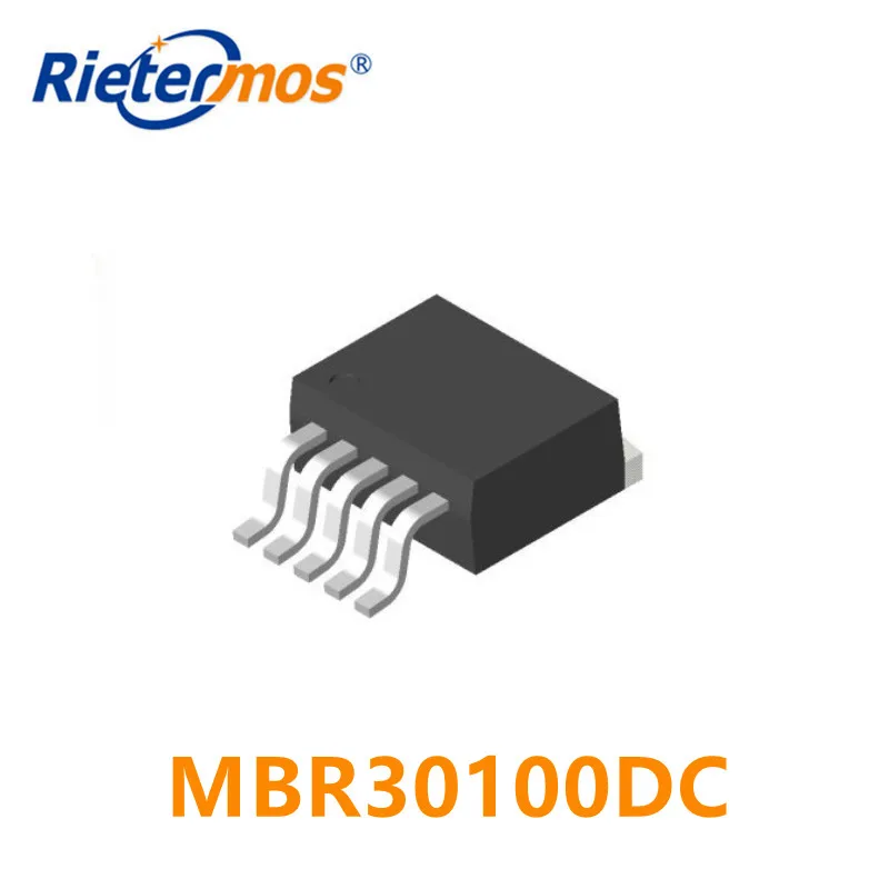 

100PCS MBR30100 MBR30100DC TO-263 HIGH QUALITY