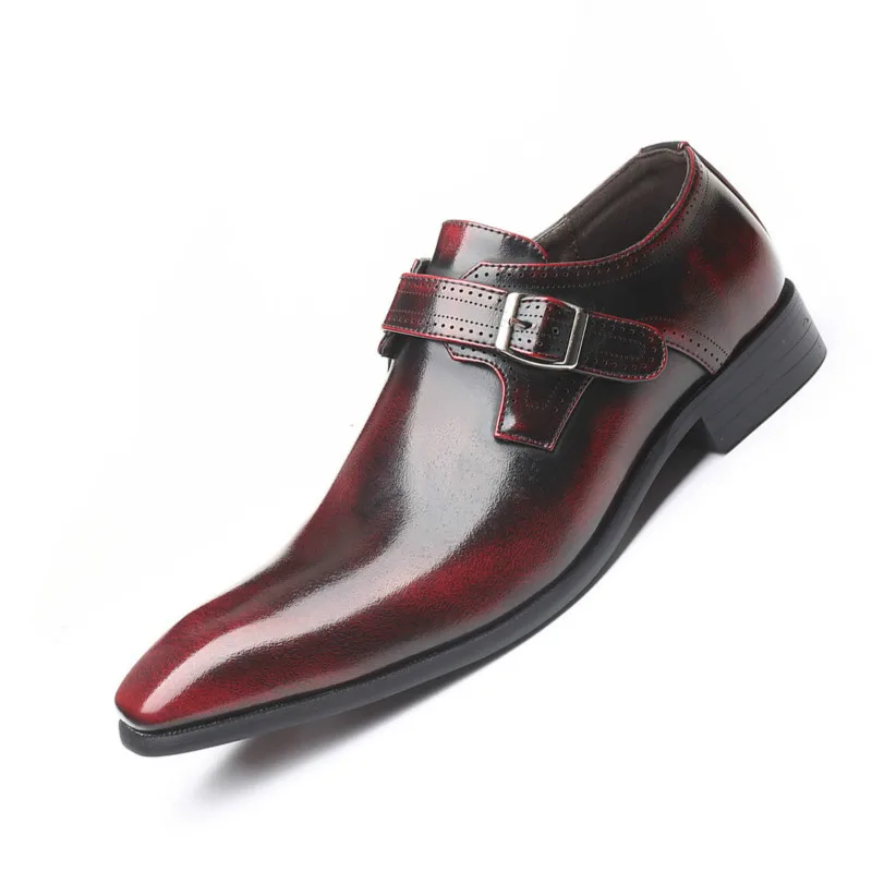 

New 2023 Italian Style Men Dress Leather Shoes Formal Oxford Shoes Fashion Male Office Shoes Zapatos De Vestir De Los Hombres