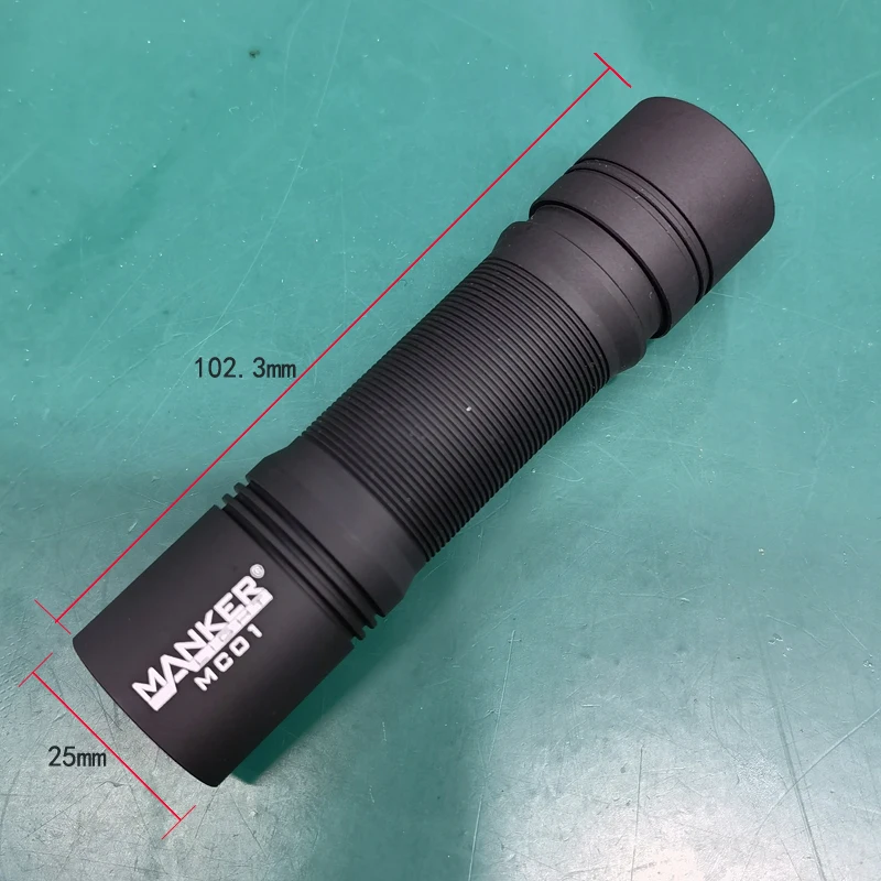 Фонарик Manker MC01 1030 люмен USB Type-C перезаряжаемый для повседневного использования |