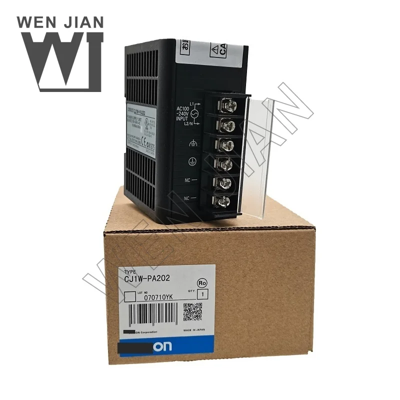 

Omron Sysmac CJ1W-PA202 CJ1W-PA205R CJ1W-PD025 plc Power supply unit module cj1w series Programmable Controller Module Output