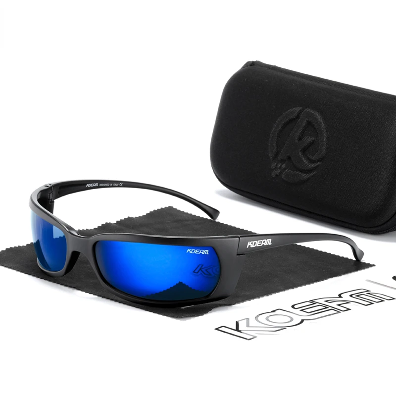 

New 2022 Goggles UV400 Polarized Sunglasses Men Uniquely Shaped Sun Glasses Unisex With Original Box KD7704 trending products