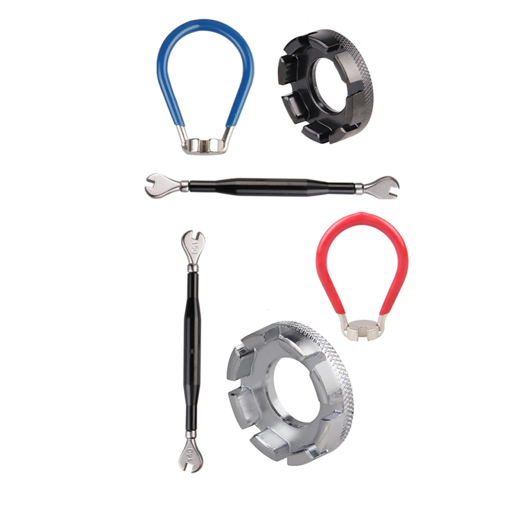 

Велосипедный гаечный ключ, 8 отделений, для профессионального ремонта, черный цвет