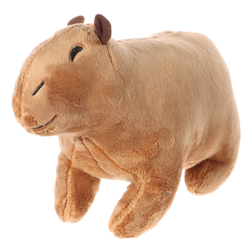 

1pc 29cm Brown Capybara Plush Toy Fluffy Capybara Doll Soft Stuffed Animal Toy Kids Birthday Gift Toy Home Room Decor