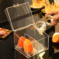 acrylic makeup brush holder organizer cosmetic holder lipstick transparent holder storage container