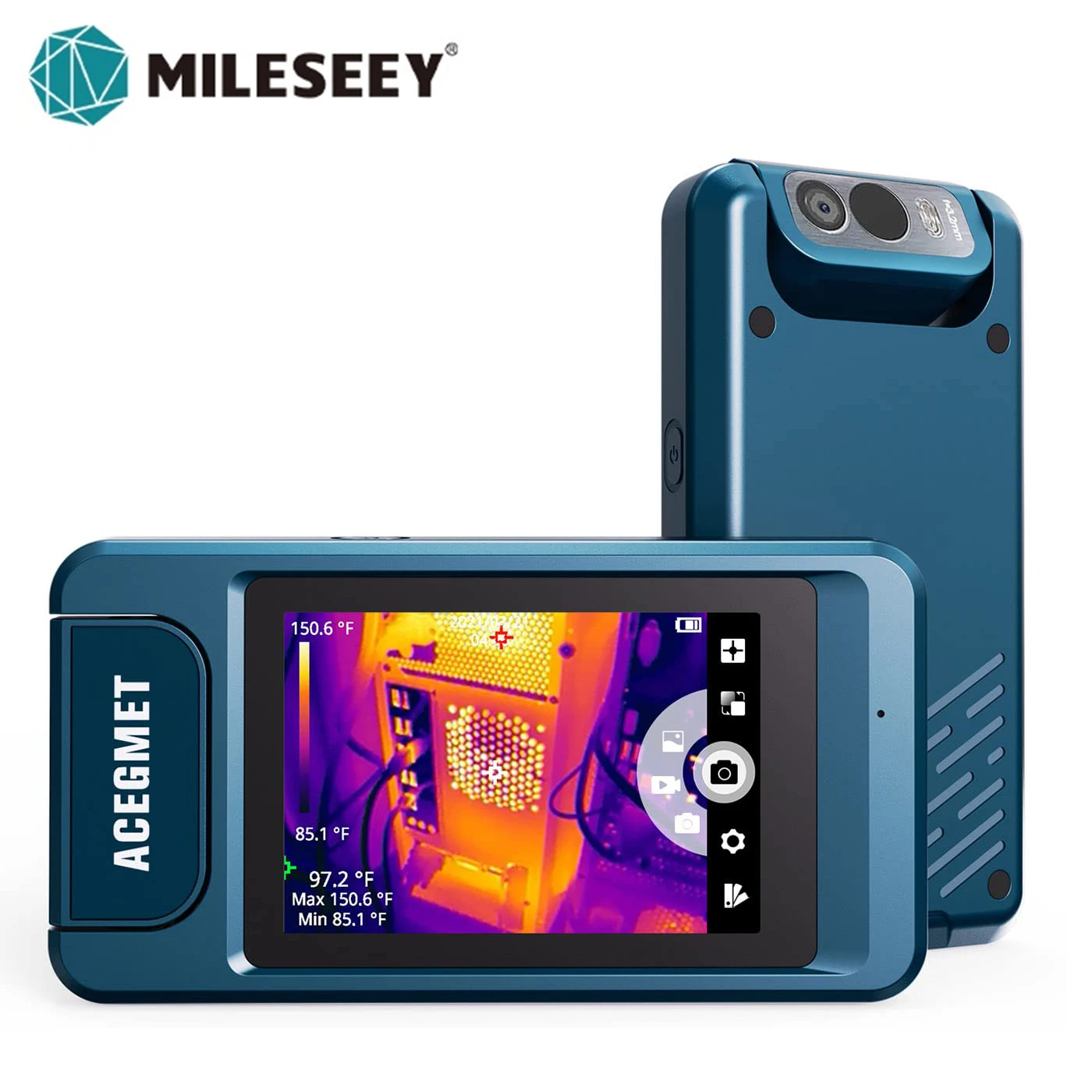 

Тепловизор MILESEEY P200, поворотная камера для ремонта, термометр высокого разрешения, печатная плата, контрольные инструменты