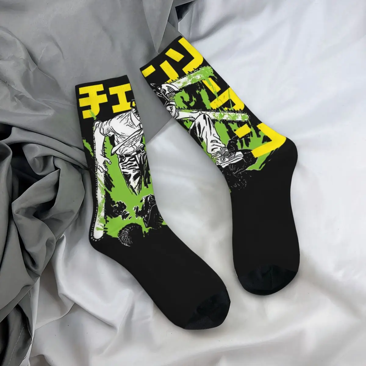 Уютные носки унисекс с 3D-принтом интересные четыре сезона для катания на