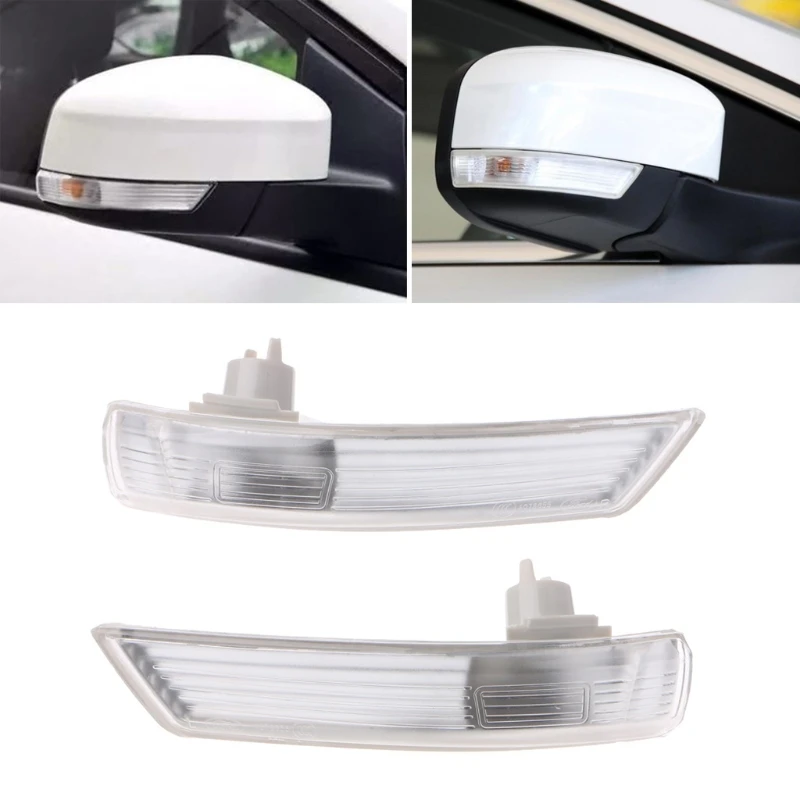 Left Is Cab Mirror Turn Signal Corner Light Lamp Cover Shade For Mondeo Ford Focus II 2 III 3 85DF