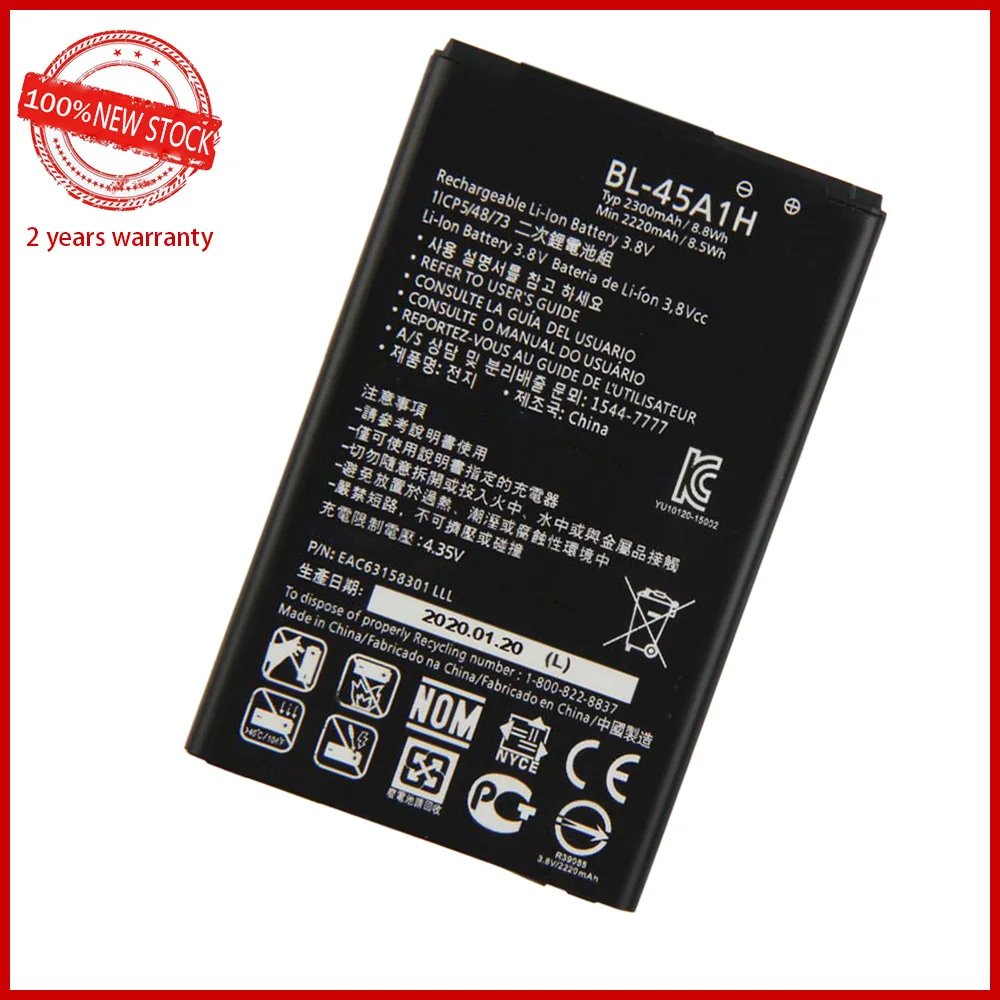100% Оригинальный аккумулятор на 2300 мАч для телефона LG K10 F670L F670K F670S F670 K420N LTE Q10 K420
