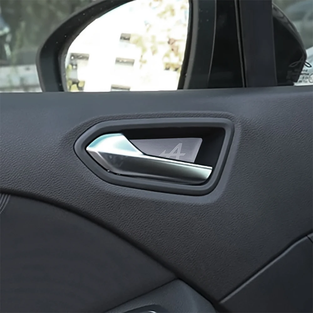 

Аксессуары для Renault Clio Arkana Captur LUTECIA 2019-2024 гг., металлическая защита от царапин, внутренняя дверная ручка, накладка, автомобильные наклейки, 4 шт.