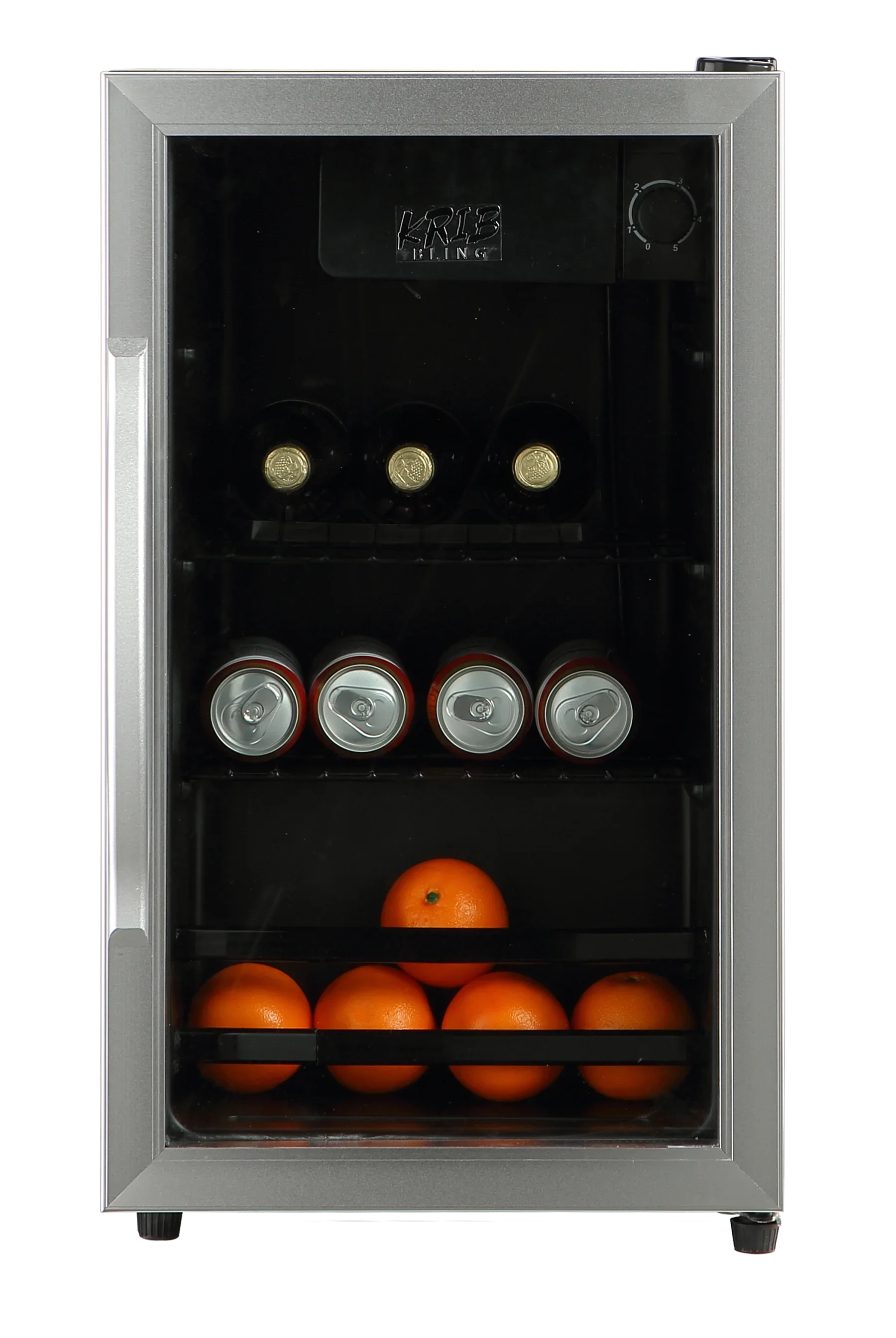 Фото Отель Mini Bier Kühlschrank Minibar Glastür Getränke Nazirhler 36L 55L 120L 230L Kompakter Beauty Kühlschrank mit Gefrier schrank №2