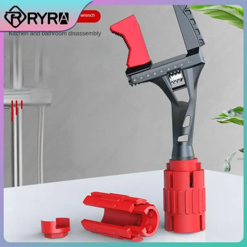 

High Strength Strong Fire Resistance Short Shank Pipe Wrench Corrosion Resistance Open End Adjustable Wrench Long Service Life