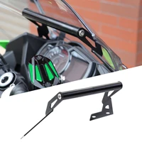 motorcycle windshield extension bracket for kawasaki ninja 400 deflector windscreen mount phone gps bracket