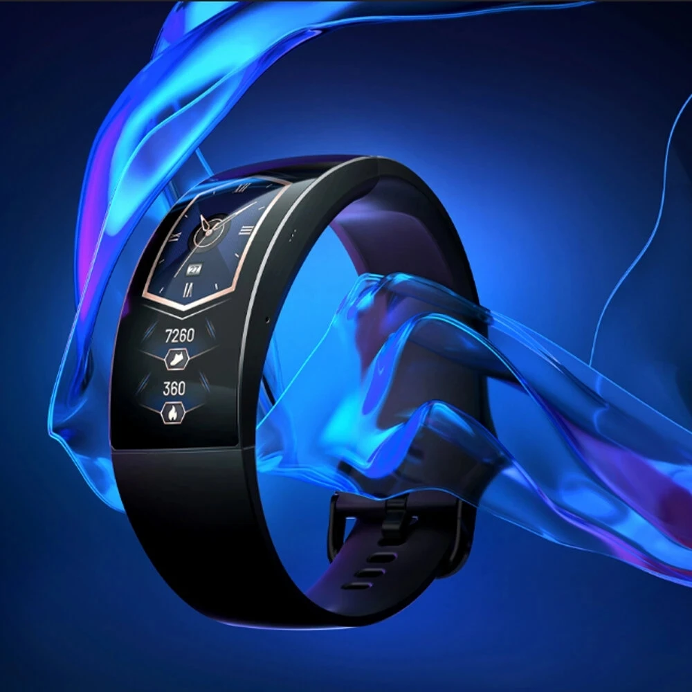 

Умные часы Xiaomi Amazfit X, изогнутые умные часы 5 АТМ, GPS/GLONASS, фитнес-трекер, монитор сна, браслет