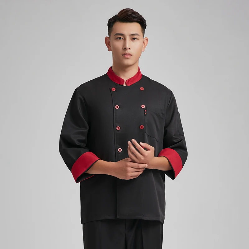Мужская и женская униформа шеф-повара рабочая одежда Ресторан общественного