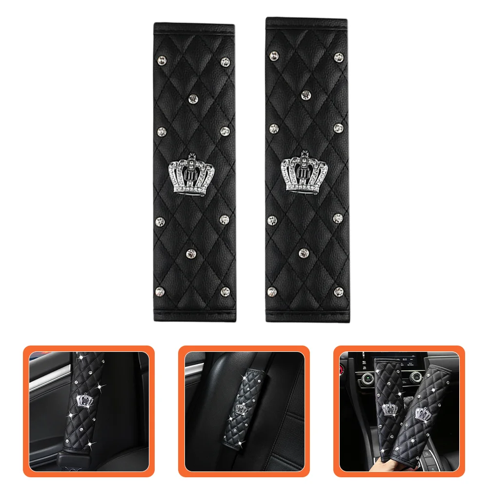 

2pcs Seat Belt Cushion Seat Belt Neck Cushion Car Accessories For Women Men