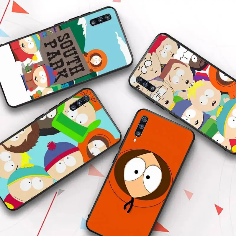 

RuiCaiCa funny-South-Park-Cute Phone Case for Samsung Galaxy A 51 30s a71 Soft Silicone Cover for A21s A70 10 A30 Capa