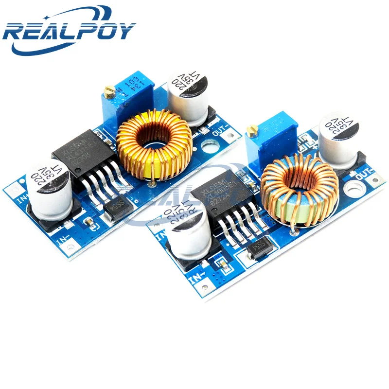 XL4005 DSN5000 5A 75W XL4015 DC-DC 4-38V до 1 25-36V 24V 12V 9V 5V Step Down