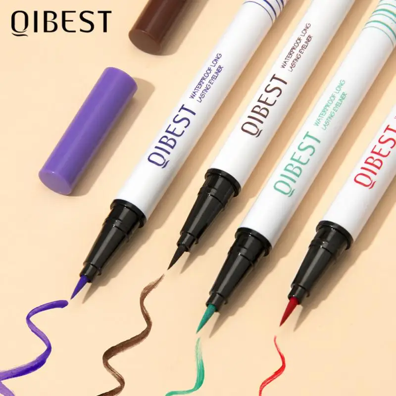 

12 цветов Подводка для глаз карандаш интенсивный цвет стойкий мягкий матовый/Блестящая подводка для глаз фиолетовая белая синяя Серебристая золотистая косметика для глаз TSLM1