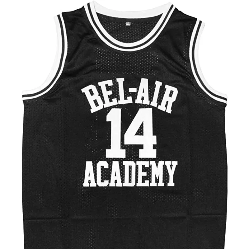 

#14 The Fresh Prince of Bel Air #25 Carlton Banks Basketball Jersey,90s Hip Hop Clothes for Party Men
