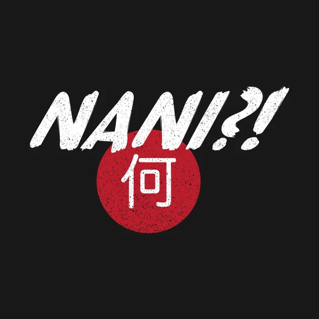 Смешная Аниме Манга Нани каньцзи какая футболка оверсайз футболки для