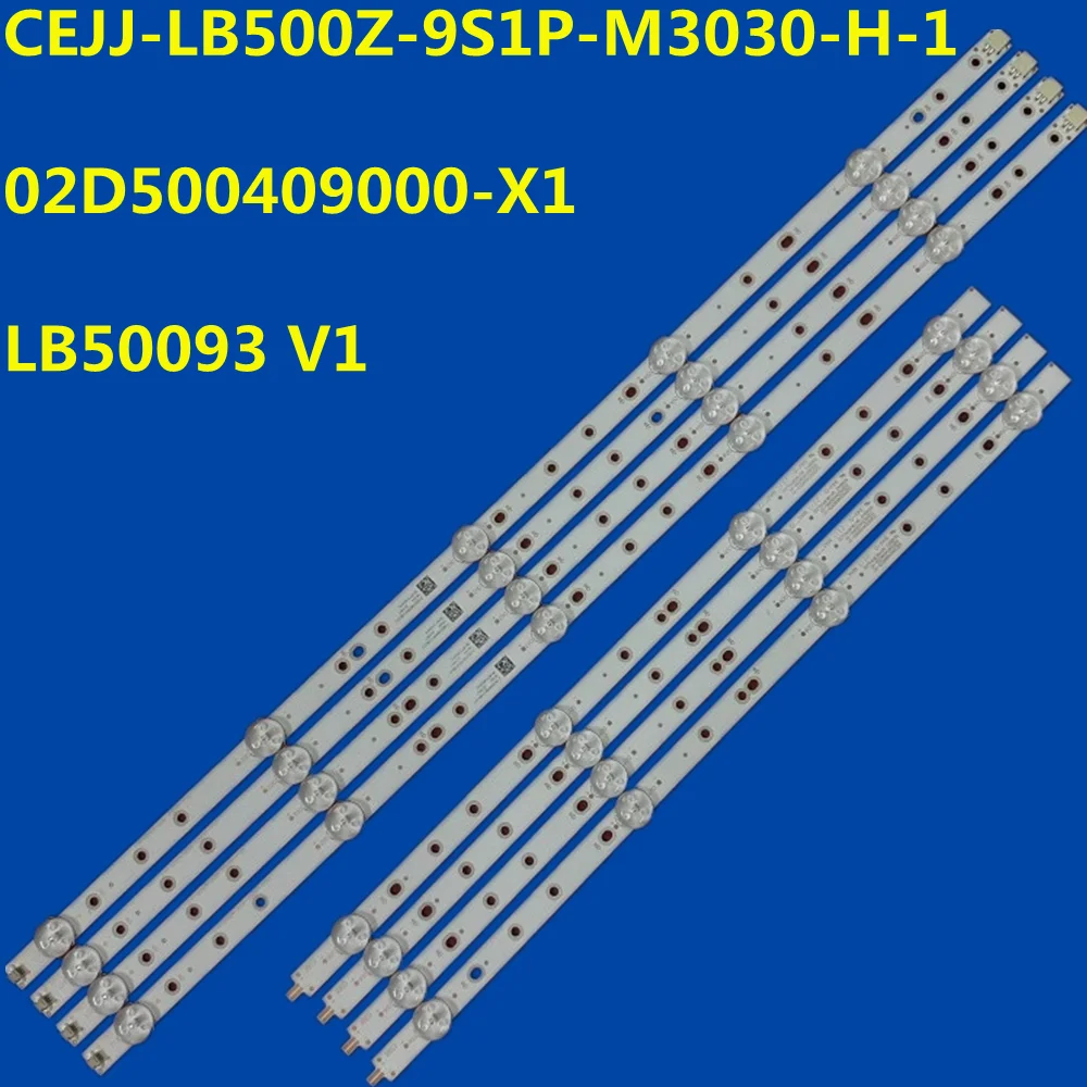 Светодиодная лента LB50093 V0 V1 CEJJ-LB500Z-9S1P-M3030-H-1 для LC-50Q7180U LC-50P6003U 50PFS580362 50PUF6013T3 50h6e1 TPT500B5-U1T01D (art.: 3920cd87fa42a) - 3920cd87fa42a