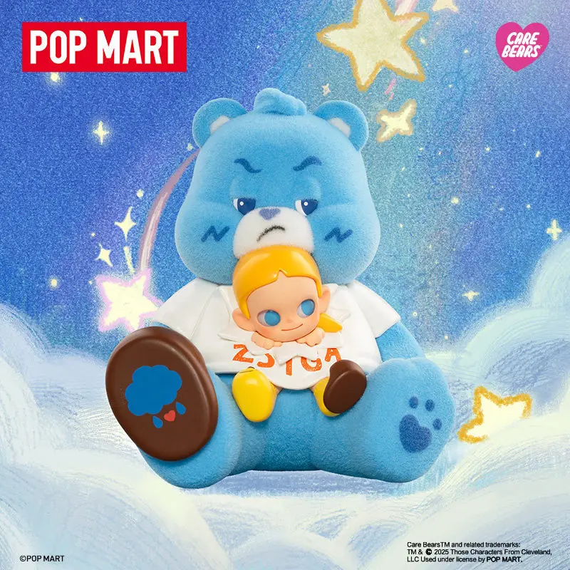 Фото POP MART Zsiga Care Bears Series: Коллекционные фигурки-сюрпризы, милые плюшевые куклы-украшения, игрушки-подарки для детей (12 обычных, 1 скрытый стиль) №1