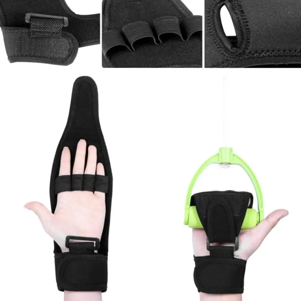 1Pc Auxiliary Fixed Gloves Rehabilitation Training Tool Hand Fist Finger Gloves For Stroke Hemiplegia Patient