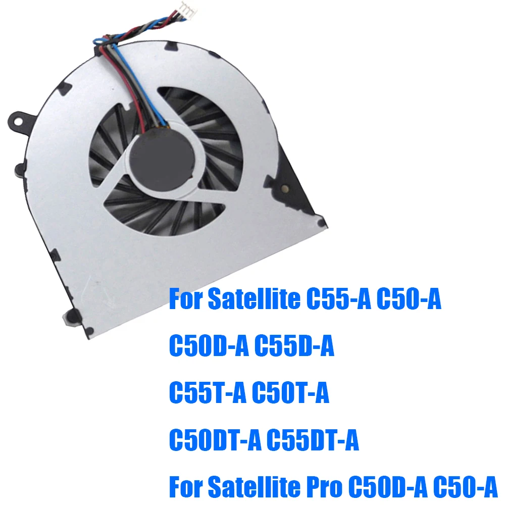 Фото Вентилятор процессора KSB0505HB-BK48 для Toshiba Satellite C55-A, C50-A, C50D-A, C55D-A, C55T-A, C50T-A, C50DT-A, C55DT-A, Satellite Pro C50-A №1