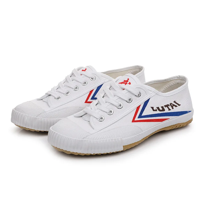 

Track Field Shoes Men Women Sports Canvas Lace Up Rubber Breathable Casual Ladies Vulcanized Martial Arts Shoes Plus Size 2022