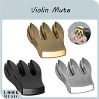 1pc metal violin mute practice violin silencer violin parts accessories