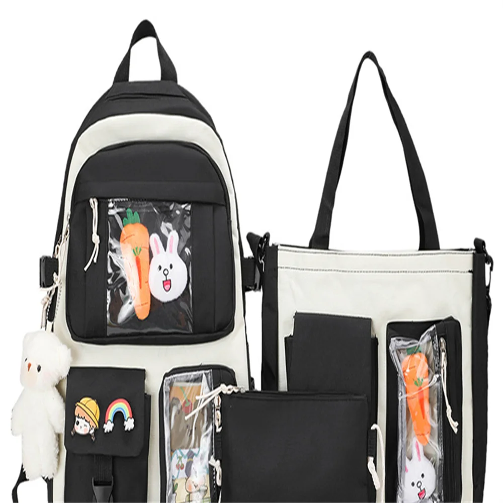 Легкий милый рюкзак для девочек учеников начальной школы от 3 до 6 классов с