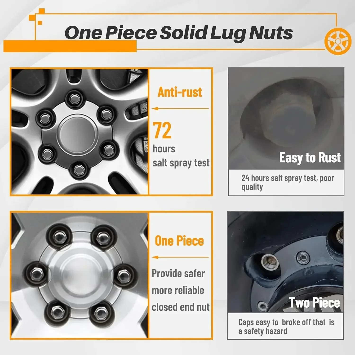 20 шт. гайки M12X1.5OEM Mag Lug — 1 87 дюйма (47 мм) высота 13/16 шестигранная черная замена для