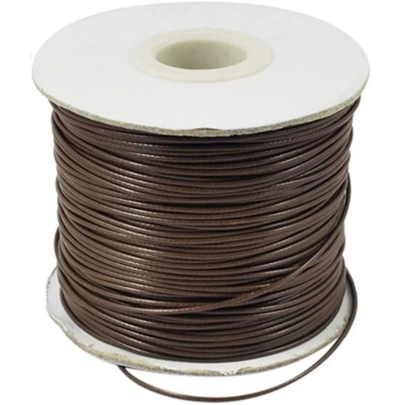 

1 рулон, 1,5 мм, корейский вощеный шнур для бижутерии, около 185 ярдов