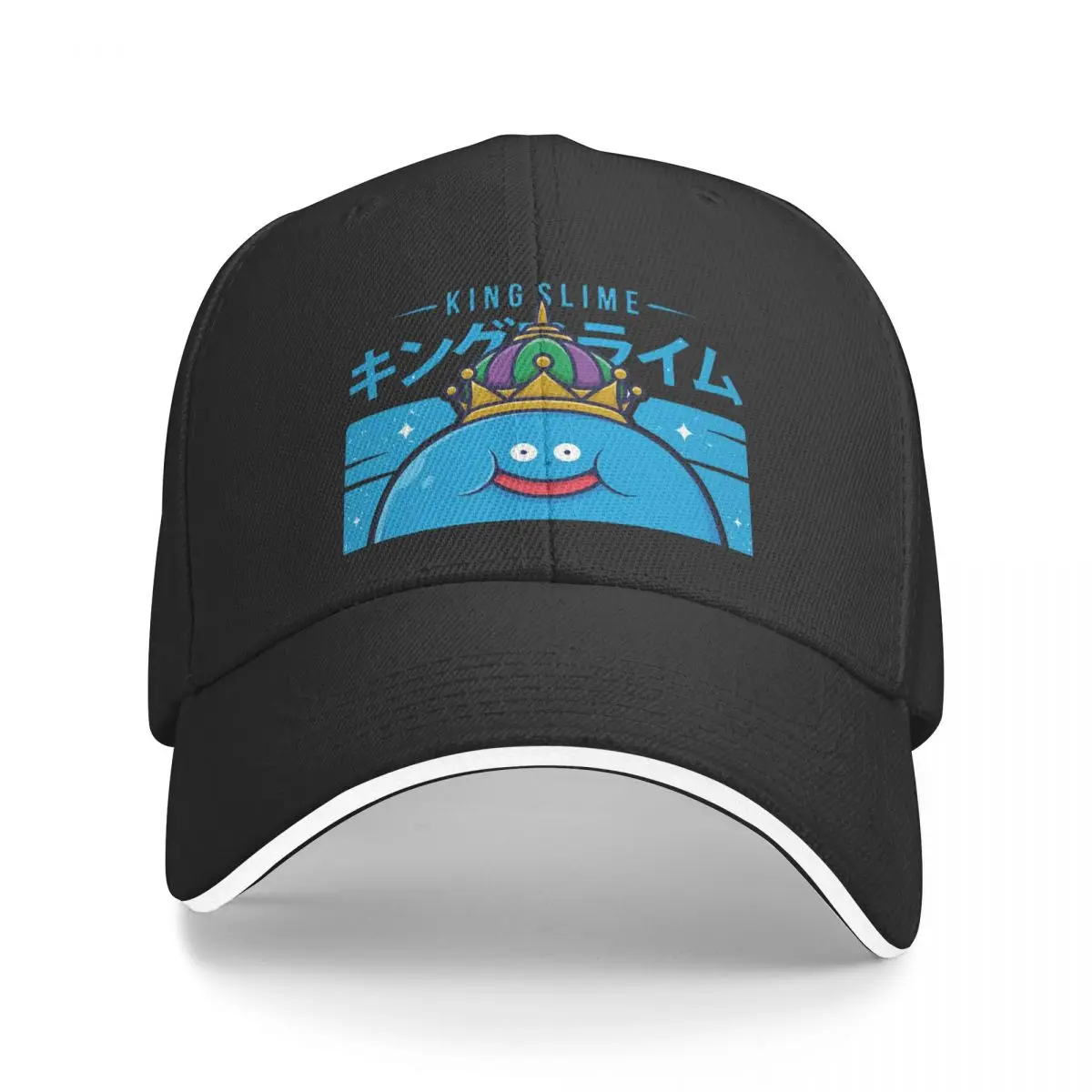 

King Slime Baseball Caps Snapback Fashion Baseball Hats Breathable Casual Outdoor Unisex Customizable Polychromatic