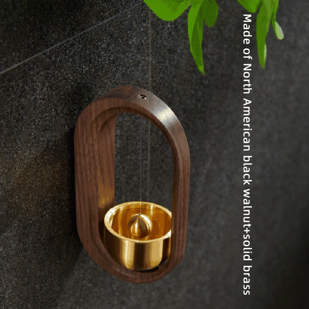 

Деревенские деревянные поделки, колокольчик, Декор, простая установка, не нужно никаких инструментов для кухни, отеля, бара, Прямая поставка