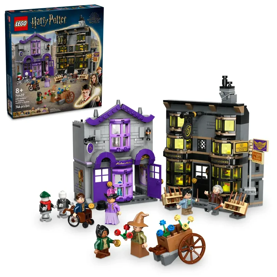 LEGO 76439 Ollivanders™И женская одежда Малкин для детей 8 + лет (744 шт.)