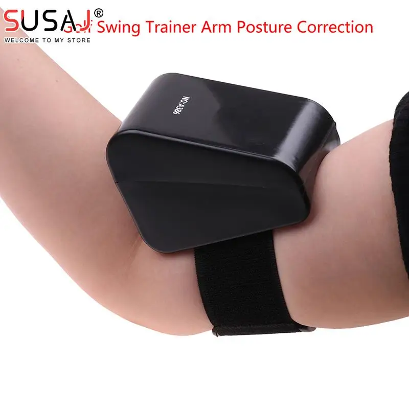 

Portable Golf Swing Training Aids Elbow Brace Arc Corrector Golf Swing Trainer Arm Posture Correction Beginners Swing Practice