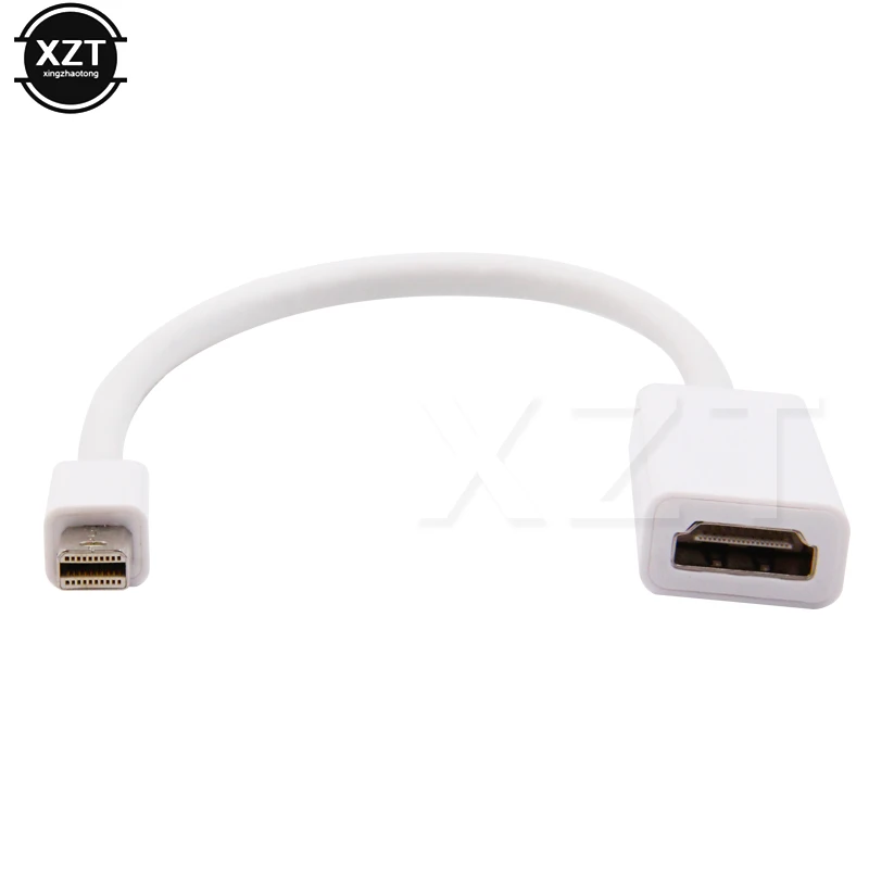 Мини DP к HDMI-совместимый кабель конвертер мини дисплей порт фотоадаптер для Apple Mac